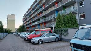 Budynek, w którym mieści się apartament