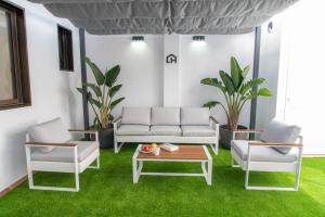 Część wypoczynkowa w obiekcie Laguna Home & Suites
