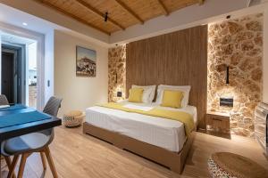 A&N Athens Luxury Apartments - Akadimou客房内的一张或多张床位