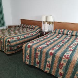 Postel nebo postele na pokoji v ubytování Budget 8 Motel