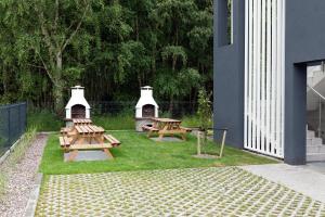 Zahrada ubytování Baltique Apartment - Silamar Zaciszna