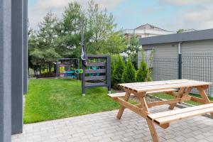 Zahrada ubytování Baltique Apartment - Silamar Zaciszna