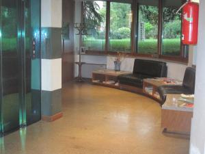 The lobby or reception area at Albergo Villa & Roma