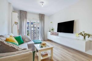 Telewizja i/lub zestaw kina domowego w obiekcie MÁlaga Playa