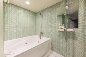 Koupelna v ubytování HOTEL LENITH Seomyeon