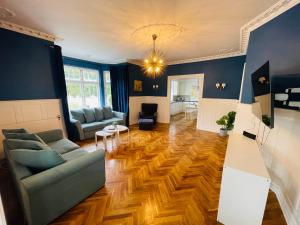 A seating area at aday - Aalborg City Center big apartment