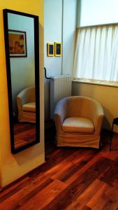 Posezení v ubytování AdHoc Hostel