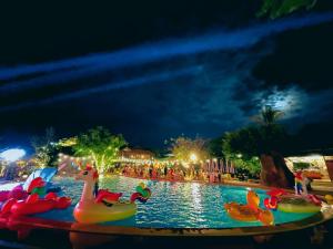 Bazén v ubytování Tea Resort nebo v jeho okolí