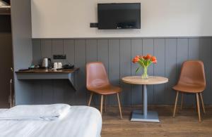 TV a/nebo společenská místnost v ubytování Hotel Skaftafell