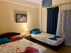 Posteľ alebo postele v izbe v ubytovaní Nikol Apartments