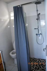 Kupatilo u objektu Magnifique villa piscine, vue mer, 8 km plages