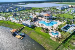 an aerial view of the water park at the resort at Excellent Resort Free/ Makin Memories / 4 Beds in Kissimmee
