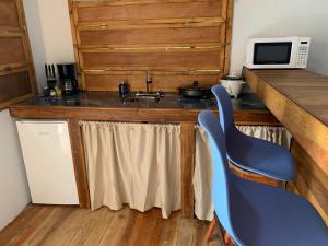 Cucina o angolo cottura di Cabañas del Bosque