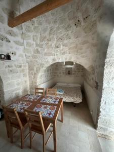 Posezení v ubytování Trulli bella vite