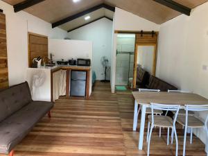 Cucina o angolo cottura di Cabañas del Bosque