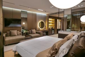 Hotel Miramare的休息区