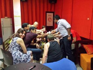 コロンボにあるバックパックランカの一族