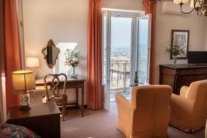 Posezení v ubytování Hotel Umbra