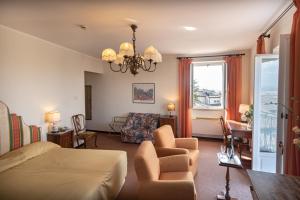 Posezení v ubytování Hotel Umbra