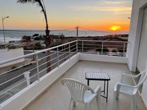 En balkong eller terrasse på Magnifique villa proche de la mer ! (2 chambres)