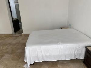 Postel nebo postele na pokoji v ubytování Hotel fresno Xochitepec