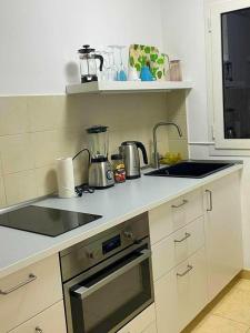A cozinha ou cozinha compacta de Apartament Maia Ocean