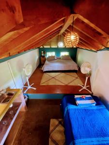 Postel nebo postele na pokoji v ubytování Troncones Point Hostel