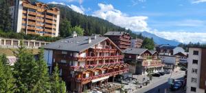 Nespecifikovaný výhled na hory nebo výhled na hory při pohledu z apartmánu