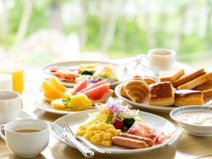 Možnosti zajtrka za goste nastanitve Madarao Kogen Hotel