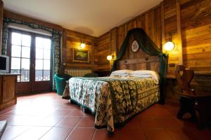 Postel nebo postele na pokoji v ubytování Hotel Milleluci