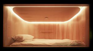 Llit o llits en una habitació de SLEEEP HKG Gough St