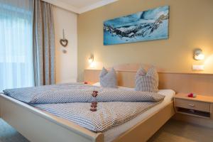 Letto o letti in una camera di Haus Fernblick