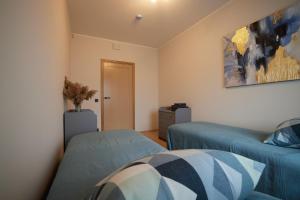 Posezení v ubytování Kastani Apartments