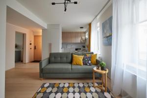 Posezení v ubytování Kastani Apartments