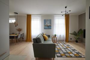 Posezení v ubytování Kastani Apartments