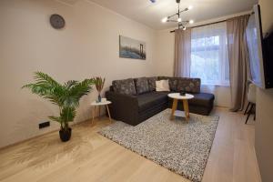 Posezení v ubytování Kastani Apartments