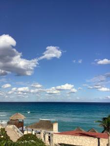 a view of the ocean from a beach at BeachAccess HotelZone 3705 in Cancún