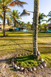 En have udenfor Pousada Vila Rosa - Caraiva