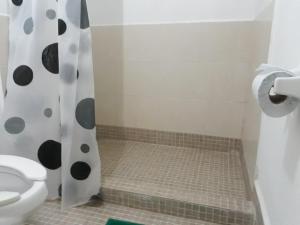 Koupelna v ubytování Cabaña Tu´ur