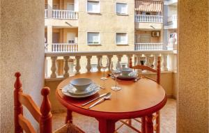 Balkón alebo terasa v ubytovaní Stunning Apartment In Torrevieja