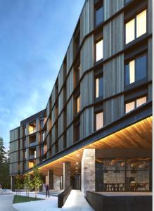 an external view of a building at Woodside Residences Ski&Spa in Kopaonik