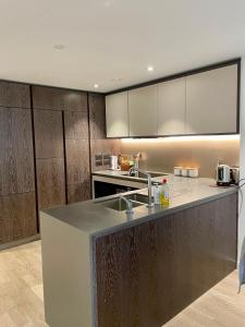 A kitchen or kitchenette at Battersea Power Station Living