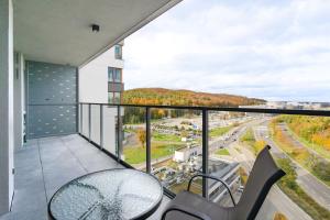 Balkón alebo terasa v ubytovaní Symphony Modern Tower Apartamenty