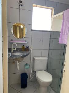 A bathroom at EDIFÍCIO PORTUGAL VILLAGE