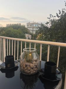 Balkón alebo terasa v ubytovaní Luxury furnished apartment, near the center Gallery 55