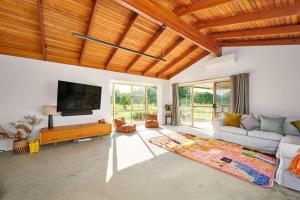 A seating area at A kids dream & paradise for parents