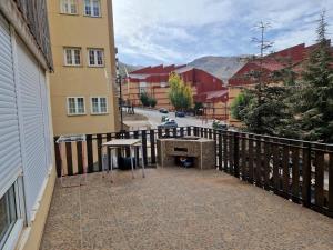 Nespecifikovaný výhled na hory nebo výhled na hory při pohledu z apartmánu