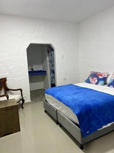 Postel nebo postele na pokoji v ubytování Casa Torices Real 12