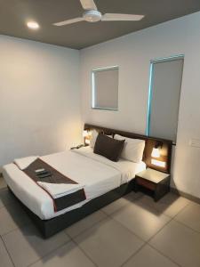 Katil atau katil-katil dalam bilik di Hotel Casa De Patio