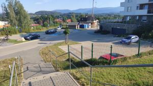 Výhľad na hory alebo výhľad na hory priamo z apartmánu